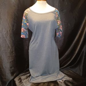 XL Julia Grey with Roses